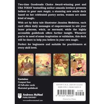 Believe in Your Own Magic: A 45-Card Oracle Deck and Guidebook