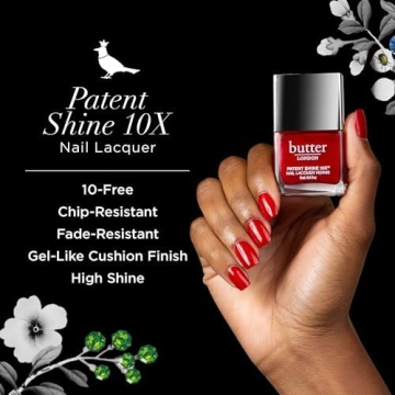 Butter LONDON Her Majesty's Red Nail Lacquer - Vibrant Shine