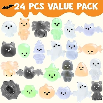 JOYIN Halloween Mochi Squishy Toys for Parties & Treat Bags