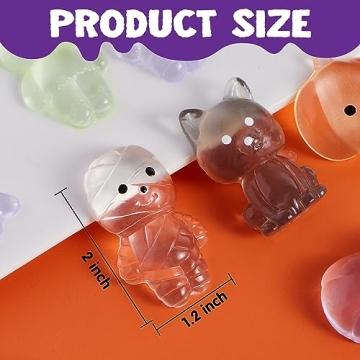 JOYIN Halloween Mochi Squishy Toys for Parties & Treat Bags