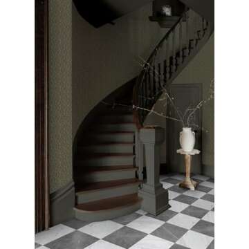 NuWallpaper Chris Loves Julia x Nova Evergreen Peel and Stick Wallpaper, CJS6329