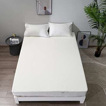 Bed Wedge Mattress Topper or Under Bed 7-Inch Incline Foam Support, Ideal Wedge Mattress Elevator for Acid Reflux, Neck & Back Pain, Post Surgery, Anti-snoring, Washable Jacquard Cover, Full