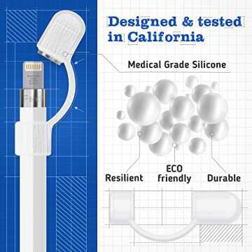 PencilCozy Apple Pencil Cap Holder & Replacement for Pro