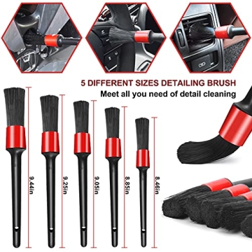 Superior 18Pcs Car Detailing Kit for Ultimate Cleanliness