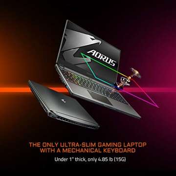 GIGABYTE [2020] AORUS 15G Performance Gaming Laptop: Thin & Powerful