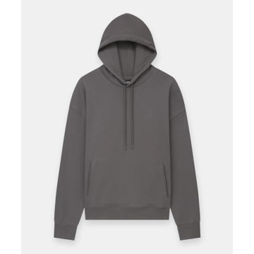 Naadam Unisex Terry Hoodie - Comfort and Style in Steel Gray