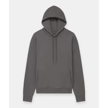 Naadam Unisex Terry Hoodie - Comfort and Style in Steel Gray