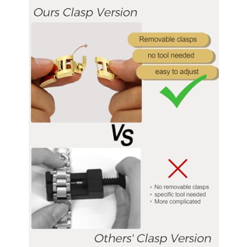 JR.DM Gold Watch Bands for Women Compatible with Apple Watch Band 38mm 40mm 41mm 42mm (S10) Adjustable Metal Band Cowboy Steel Chain Bracelet for iWatch Series1/2/3/4/5/6/7/8/9/10/SE (No Case)