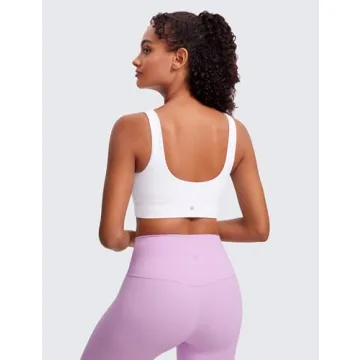 CRZ YOGA Butterluxe U Back Sports Bra for Women