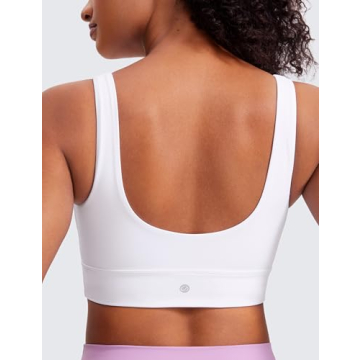 CRZ YOGA Butterluxe U Back Sports Bra for Women