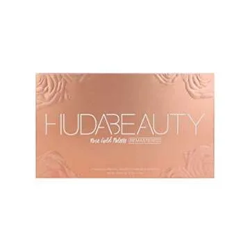 HUDA BEAUTY Rose Gold REMASTERED Eyeshadow Palette with samples 100% Authentic