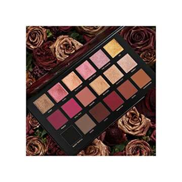 HUDA BEAUTY Rose Gold REMASTERED Eyeshadow Palette with samples 100% Authentic