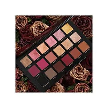 HUDA BEAUTY Rose Gold REMASTERED Eyeshadow Palette with samples 100% Authentic