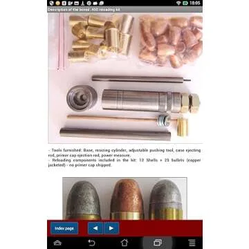 Reloading new .450 (.455) black powder cartridges