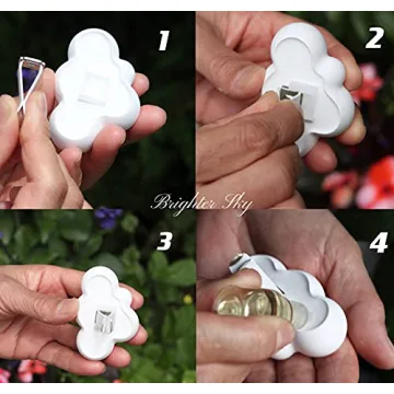 French Vanilla Cloud Car Air Freshener with Refill Stylish Gift