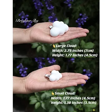 French Vanilla Cloud Car Air Freshener with Refill Stylish Gift