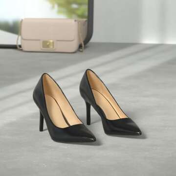 Naturalizer Women's Stylish Pointed Toe Pumps in Black