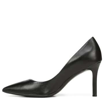 Naturalizer Women's Stylish Pointed Toe Pumps in Black