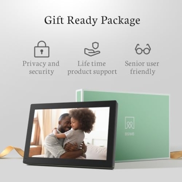 BSIMB 10.1" WiFi Digital Photo Frame - Touchscreen HD