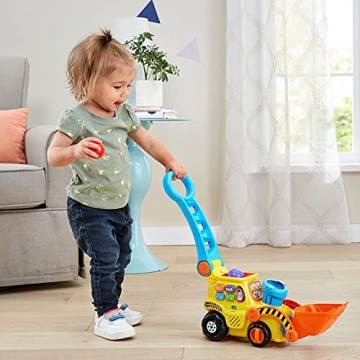 VTech Interactive Push & Pop Bulldozer for Toddlers