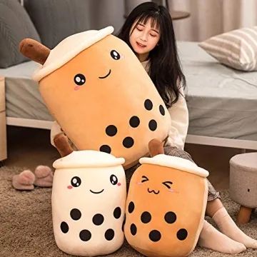 Hitoshe Boba Plushie Adorable Plush Pillow Gift for All