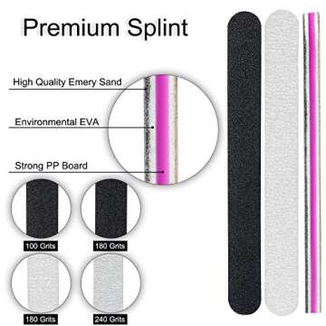 12PCS Professional Nail Files Set for Perfect Nail Care