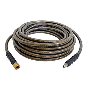 SIMPSON Cleaning ALWB60827 Water Blaster Series 4200 PSI Gas Pressure Washer, 4.0 GPM, Honda Engine, Includes Spray Gun and Wand, 5 QC Nozzle Tips, Monster Series 3/8-in. x 50-ft. Hose, (49-State)