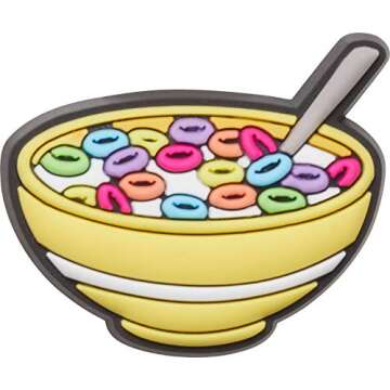 Crocs unisex adult Jibbitz 5-pack Food | Jibbitz for Crocs Shoe Charms, Foodie, Small US