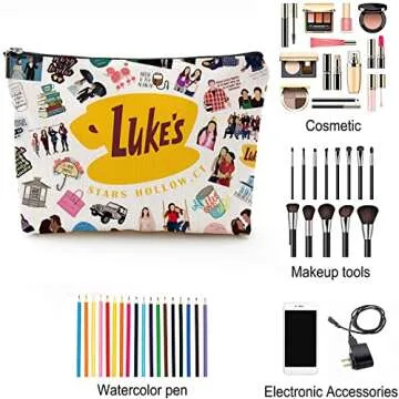 Gilmore Girls Makeup Bag - Perfect Gift for Fans