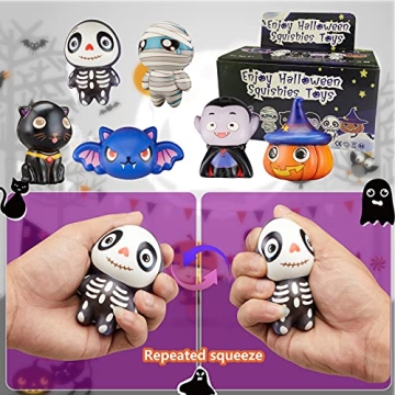 Halloween Squishies Toys Set - Fun for All Ages!