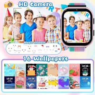 AYATAHA Smart Watch for Kids with 4G SIM Card - Fun & Safe