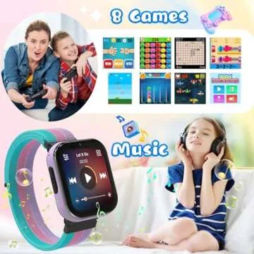 AYATAHA Smart Watch for Kids with 4G SIM Card - Fun & Safe