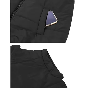 APAFES Women Winter Oversized Puffer Vest in Multiple Colors