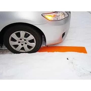 Portable Tire Traction Mats - Emergency Tire Grip Aid
