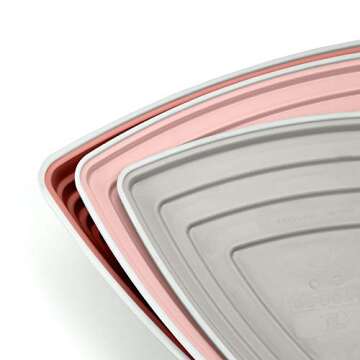 JumpOff Jo - Rocksteady - Balance & Coordination Enhancing Blocks and Stepping Foam Stones, Sensory Toys for Kids - Indoor and Outdoor Obstacle Course (Desert Rose, Tall)