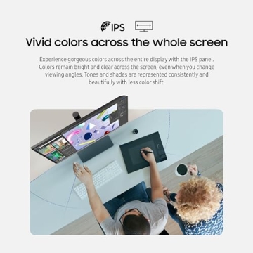 SAMSUNG 24-Inch S43GC Series Business Essential Computer Monitor, IPS Panel, Height Adjustable Stand, Triple Input, New DisplayPort, 100Hz, AMD FreeSync, Advanced Eye Care LS24C432GANXZA, 2024