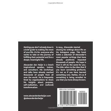 Nothing You Don't Already Know: Empowering Daily Inspiration for Meaning and Self-Realization