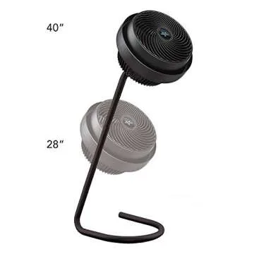 Vornado 783 Full-Size Whole Room Air Circulator Fan, Adjustable Height, 3 Speeds, Tilt Head, Removab...