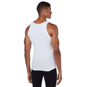 Hanes Ultimate Men's 5-Pack Comfortblend Tank with FreshIQ