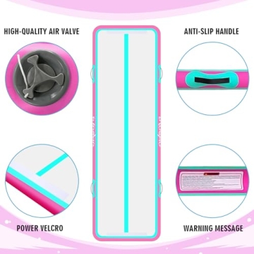 Inflatable Air Gymnastics Mats for Tumbling Owromi