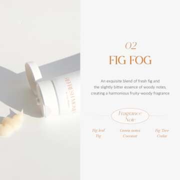 FREEMOMENT Refresh Moment Perfume Hair Treatment (02 Fig Fog) | Moisturize and Soften Hair | Vegan Conditioner for Oily Hair | Non-Greasy Formula | Fruity-Woody Fragrance | 5.07 fl. oz