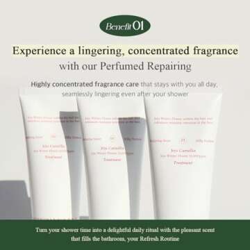 FREEMOMENT Refresh Moment Perfume Hair Treatment (02 Fig Fog) | Moisturize and Soften Hair | Vegan Conditioner for Oily Hair | Non-Greasy Formula | Fruity-Woody Fragrance | 5.07 fl. oz