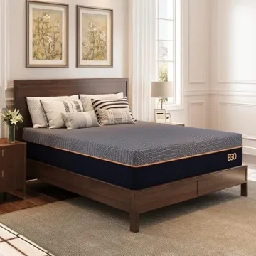 EGOHOME 12" Queen Mattress with Copper Gel Cooling