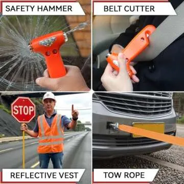 All-in-One Car Emergency Kit for Safety on the Road
