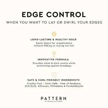 PATTERN Beauty Edge Control for Curlies and Coilies 4 Fl Oz