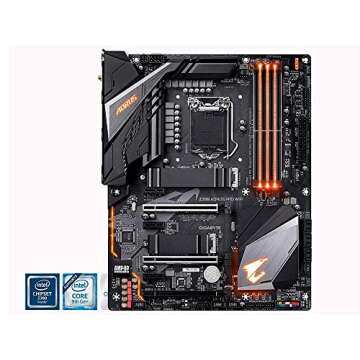 GIGABYTE Z390 AORUS PRO Wi-Fi (Intel LGA1151/Z390/ATX/2xM.2 Thermal Guard/Onboard AC Wi-Fi/RGB Fusion/Gaming Motherboard)