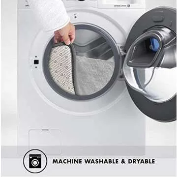 pop-belief Non Slip Kitchen Mat Marble Art Fantastic Iridescent Colors Natural Throw Cushioned Carpet Floor Rugs Decor for Bath Living Room Office Front Door Sink, 47“x 17.5