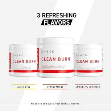 Kaged Thermogenic Powder Clean Burn - Weight Management Supplement