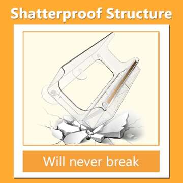 LUJII Shatterproof Window Bird Feeder with Strongest Suction Cups, Polycarbonate Window Mount Feeder with Crystal Clear View & Life-Out Tray, Fits Bigger Birds Like Cardinal or Blue Jay, Clear