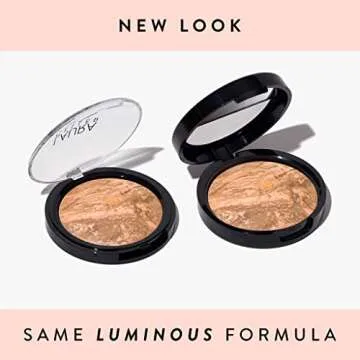 LAURA GELLER NEW YORK Baked Balance-N-Glow Illuminating Foundation - Porcelain - Buildable Sheer to Light Coverage - Satin Finish